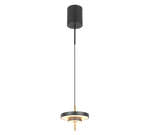 Keaton Pendant Light- Warm Grey/ Black Gold Finishes