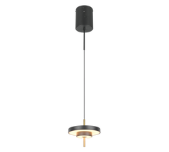 Keaton Pendant Light- Warm Grey/ Black Gold Finishes