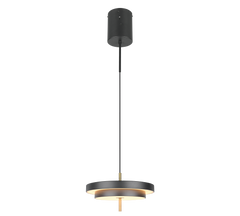 Keaton Pendant Light- Warm Grey/ Black Gold Finishes