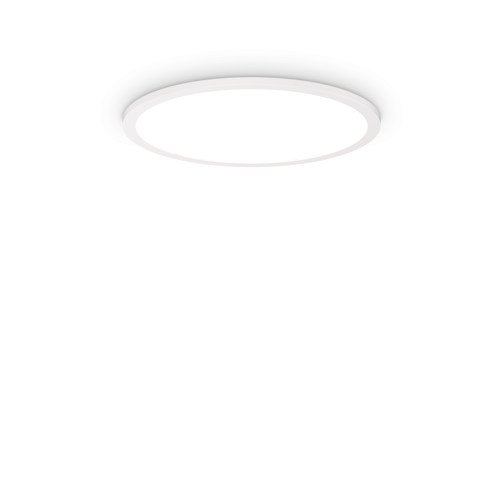 Fly Slim LED Flush Fitting 2700K - Black/White