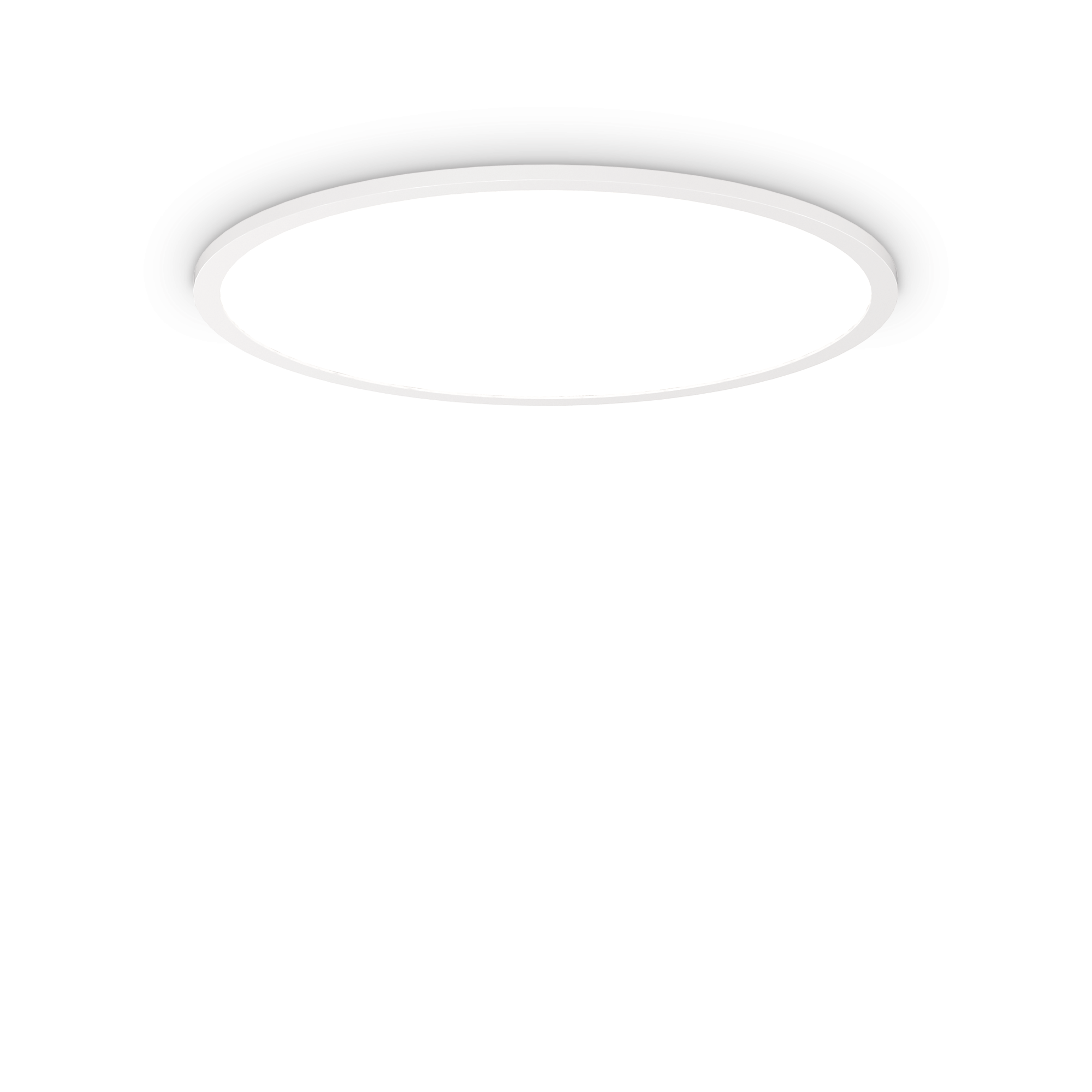 Fly Slim LED Flush Fitting 2700K - Black/White