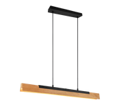 Kerala LED Linear Pendant - Matt Black