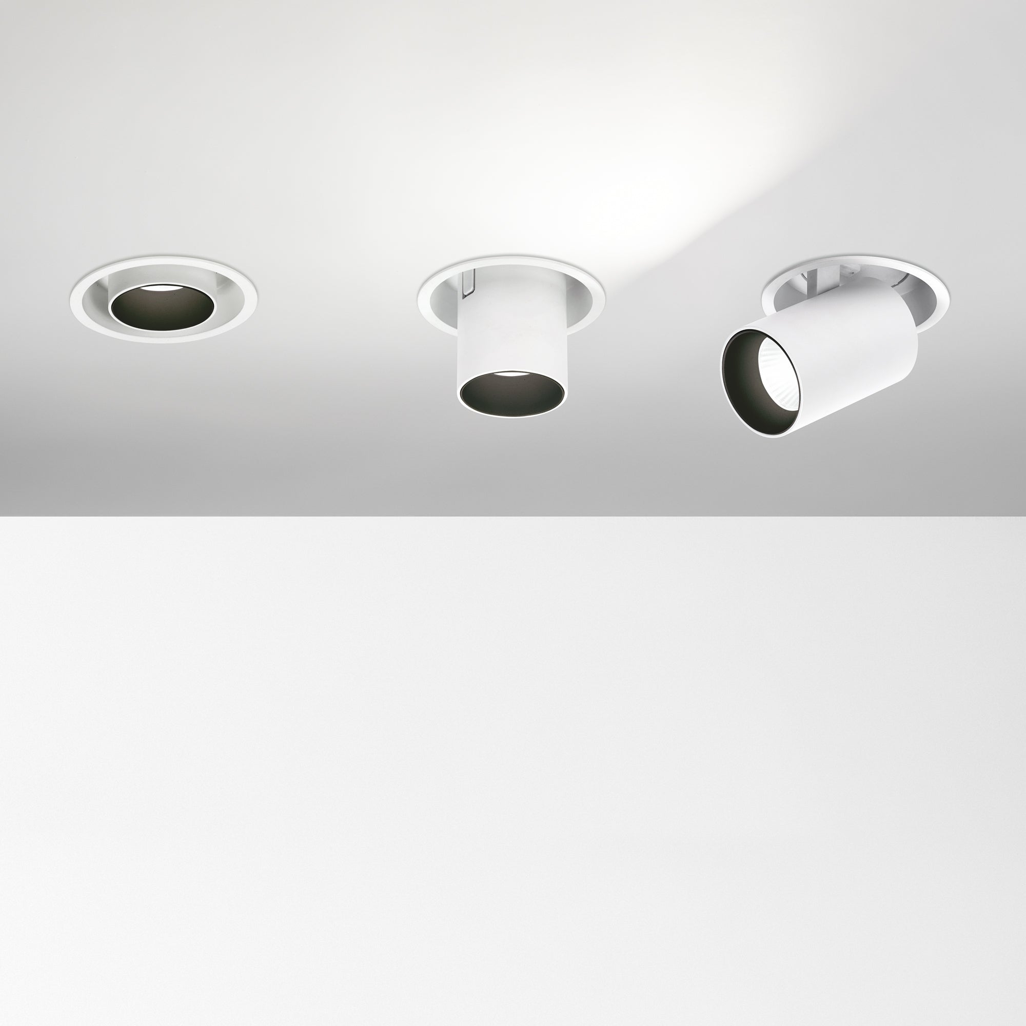 Nova Fi Recessed LED Spotlight - White/Black