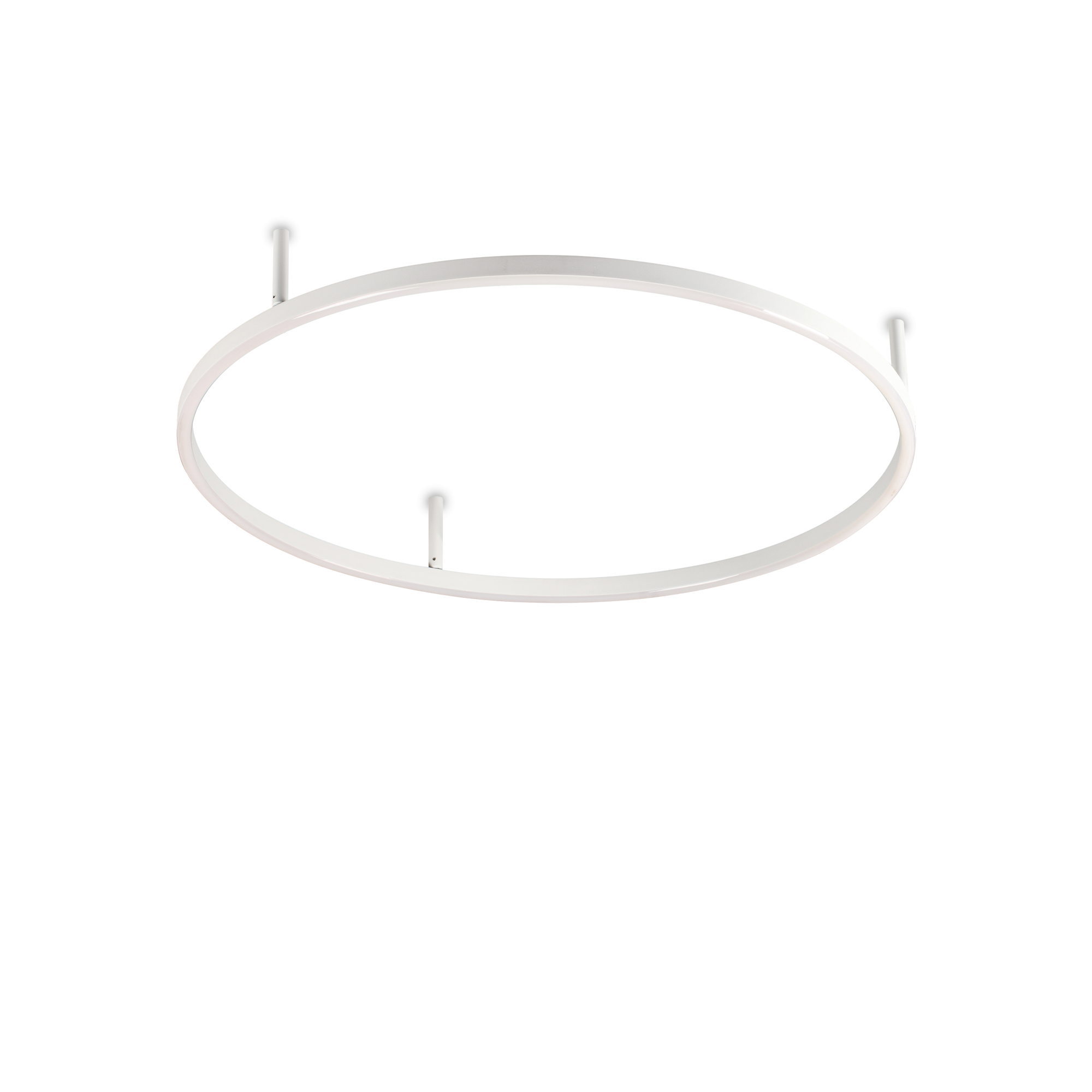 Oracle Slim Semi-Flush LED -  Black/White
