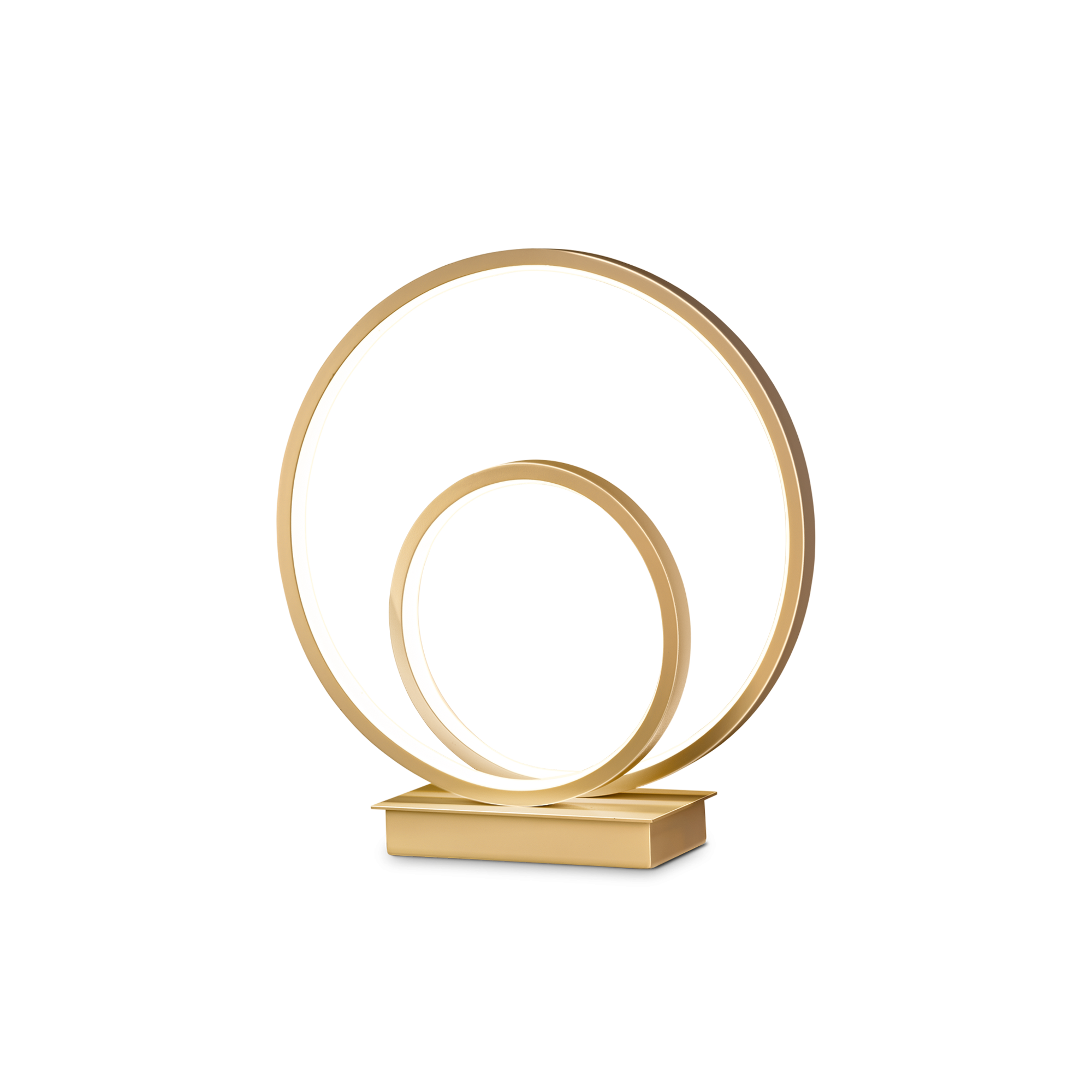 Oz LED Table Lamp - White/Black/Brass