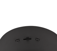 Orbit 1Lt Pendant- Matt Black/ Nickel Finishes