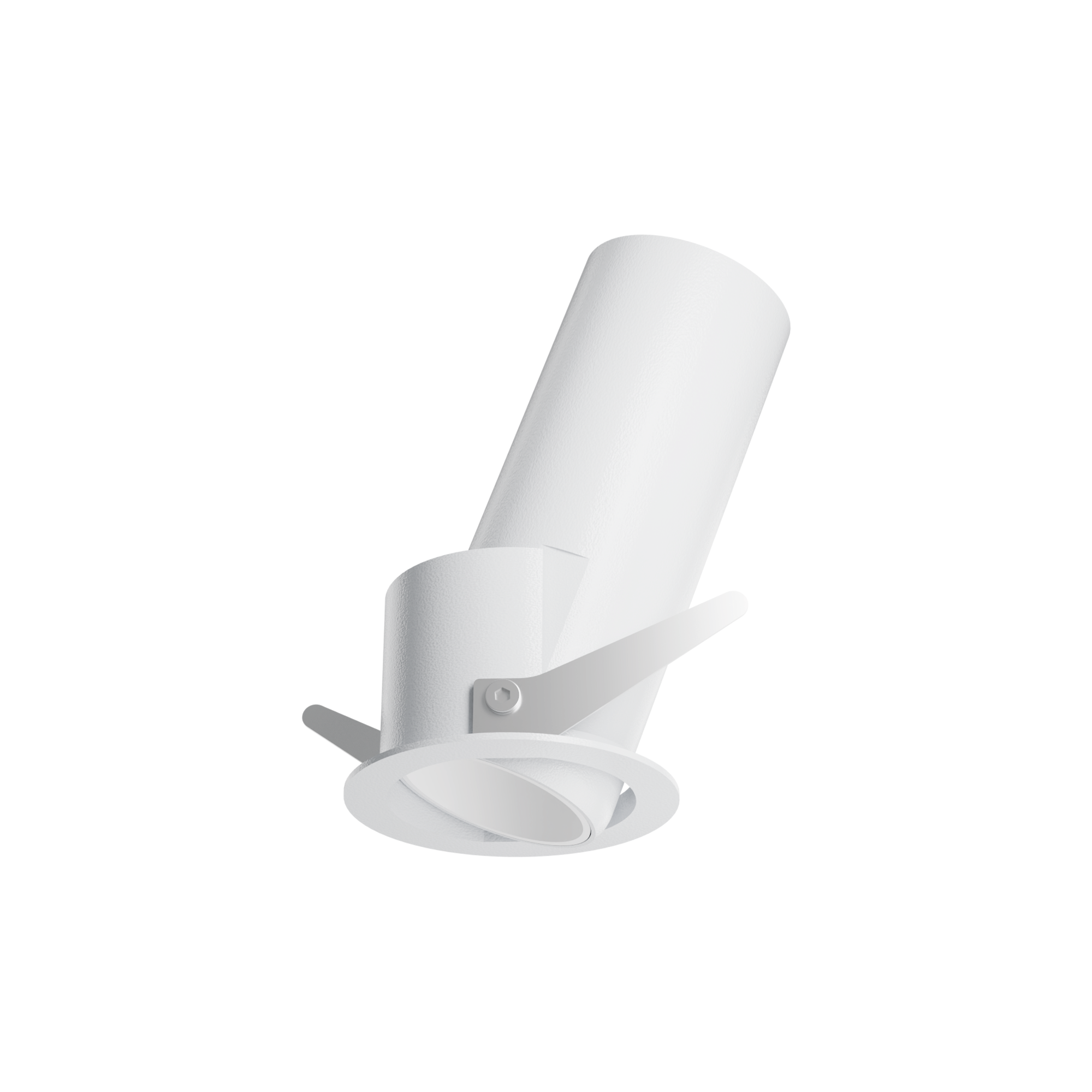 Quark LED Adjustable Recessed Light - Black/White