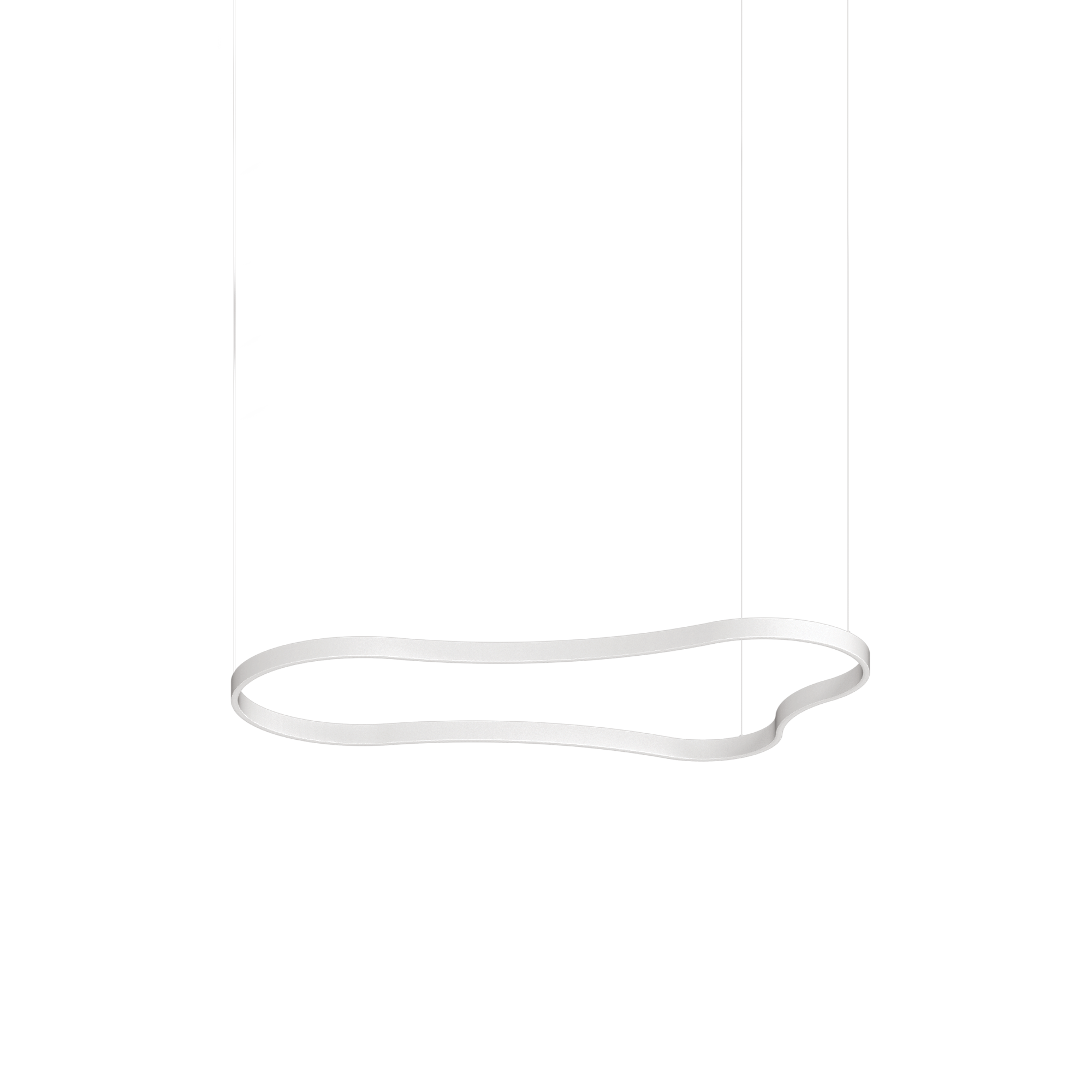 Waves LED Ceiling Light - White/Black/Gold