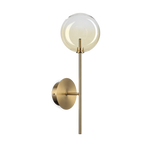 Equinoxe Wall Light - Antique Brass/Chrome