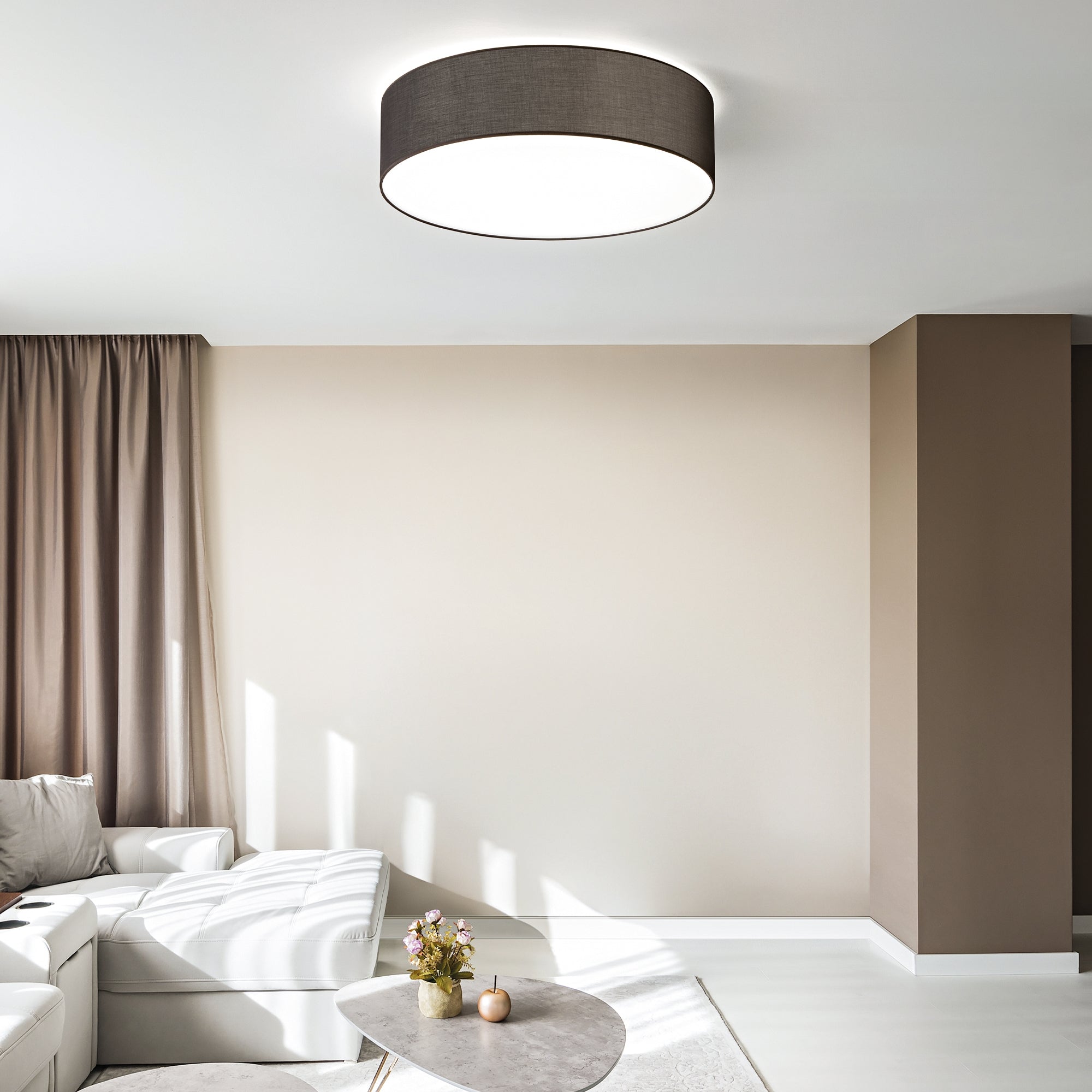 Set Up Slim Flush Ceiling Lights- Various Finishes