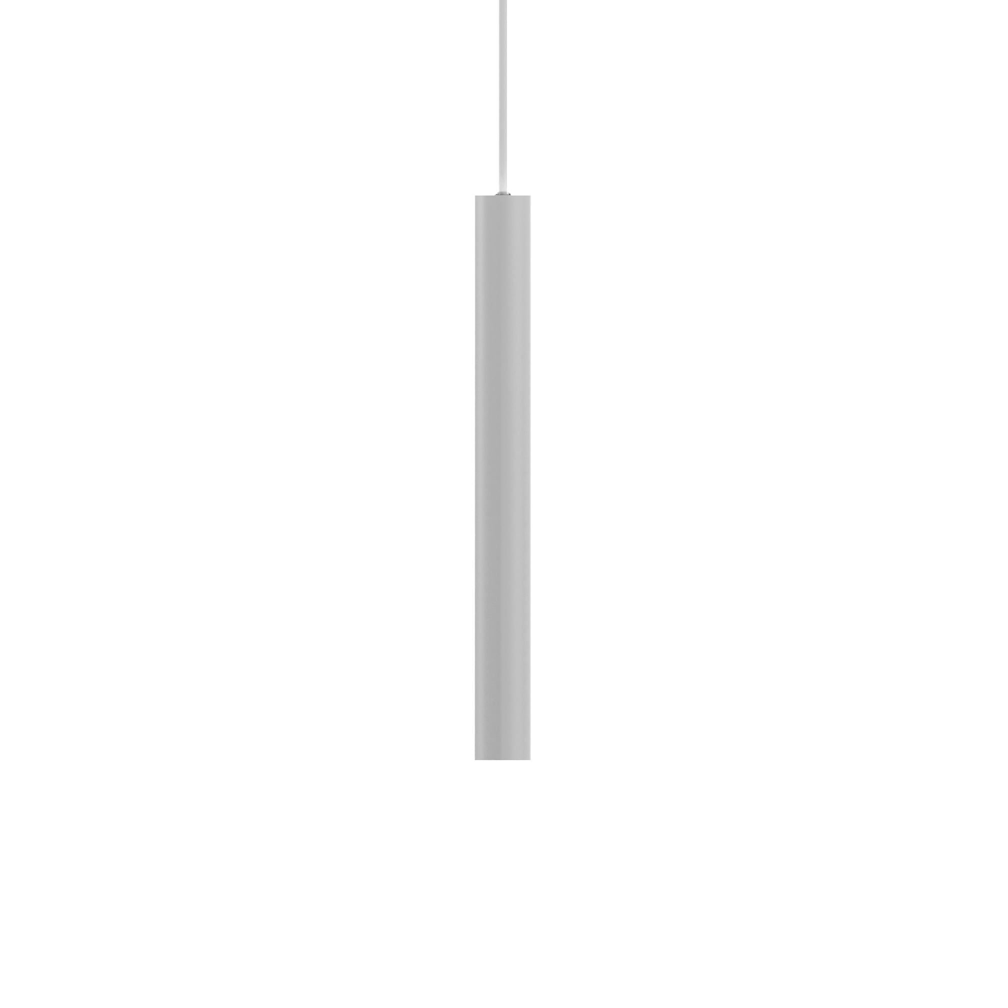 Look Single Pendant - White/Chrome/Black