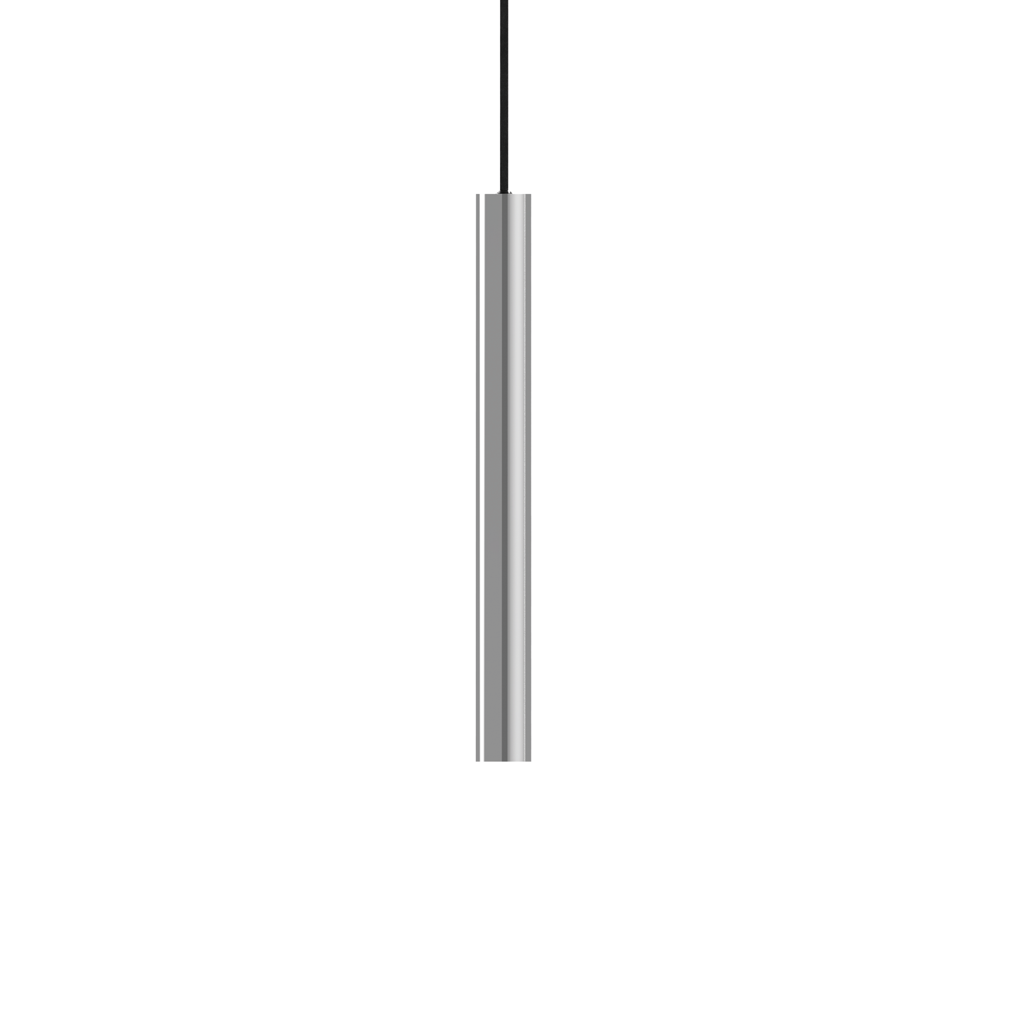 Look Single Pendant - White/Chrome/Black