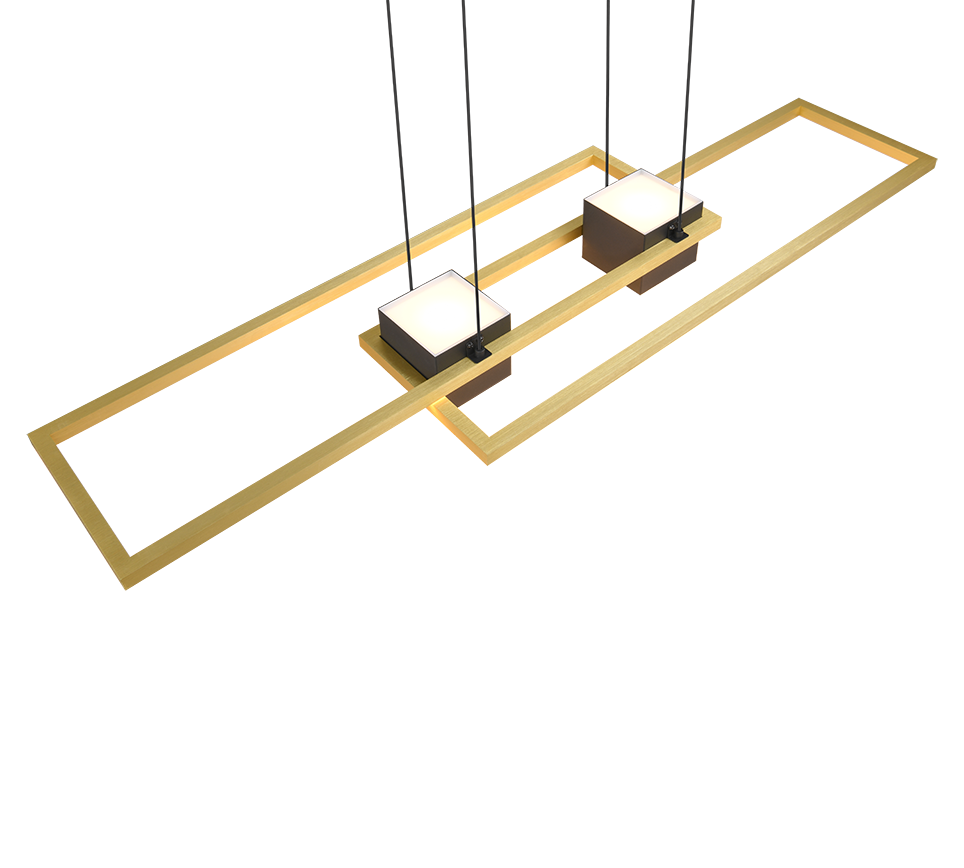 Albany LED Linear Pendant - Various Colours