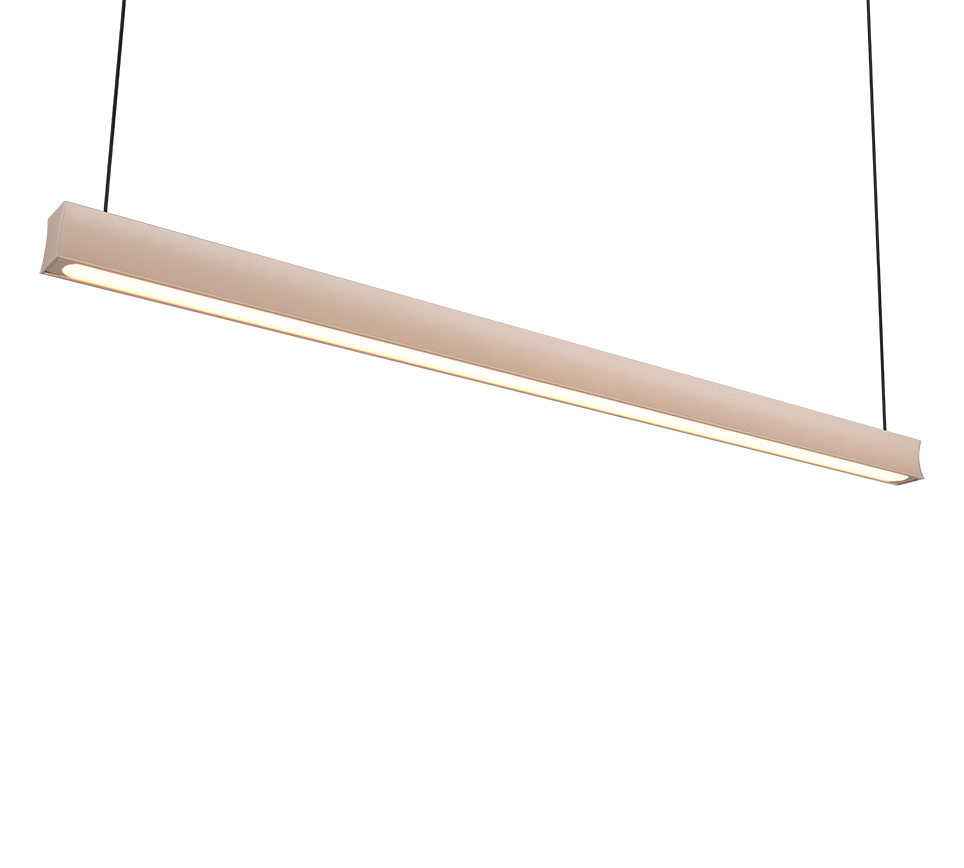 Wallace Large Island Lights- Beige/ Black/ Nickel Finishes