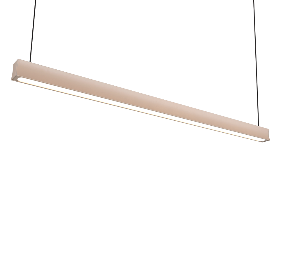 Wallace Large Island Lights- Beige/ Black/ Nickel Finishes