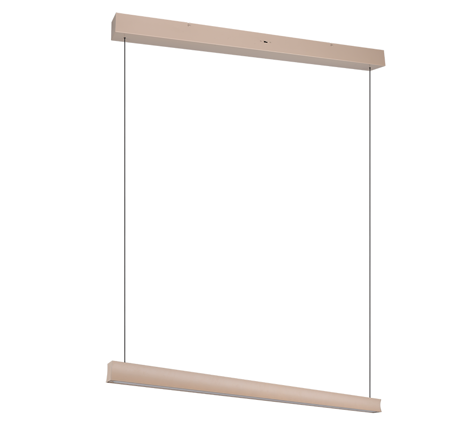 Wallace Large Island Lights- Beige/ Black/ Nickel Finishes