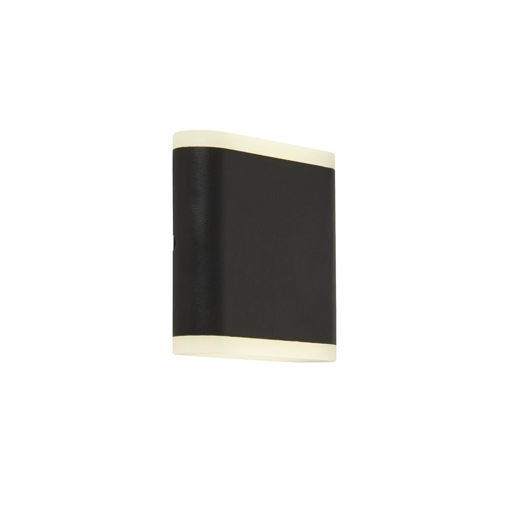 STRATFORD OUTDOOR WALL LIGHT - BLACK & GREY