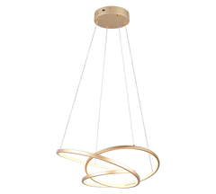 Darvin LED Hanging Ceiling Light 1x SMD, 34W · 1x 4500lm, 2300+3000+4000K in Various Finishes with 5yr Warranty