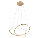 Darvin LED Hanging Ceiling Light  1x SMD, 52W · 1x 6700lm, 2300+3000+4000K in Various Finishes with 5yr Warranty