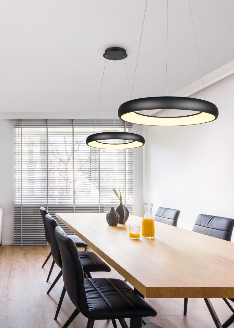 Cardona 38W LED Ceiling Light - Black