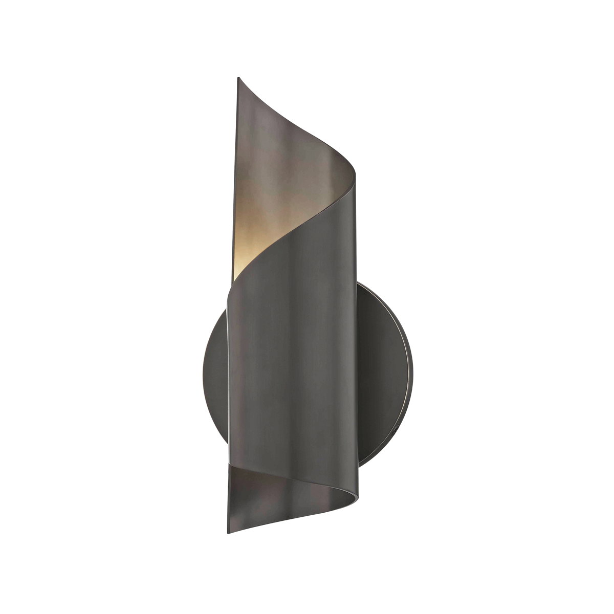 Evie 1Lt Wall Sconce - Aged Brass/Bronze