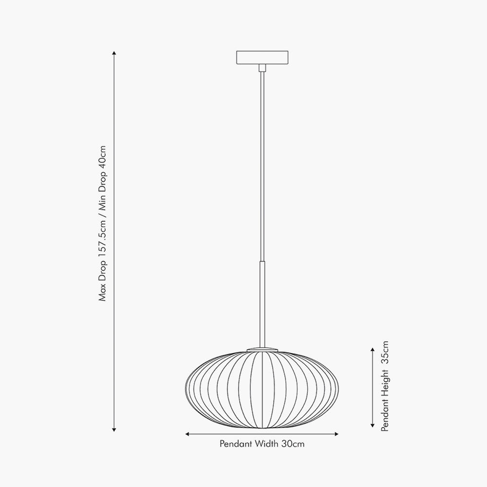 Emilia Oval Pendant