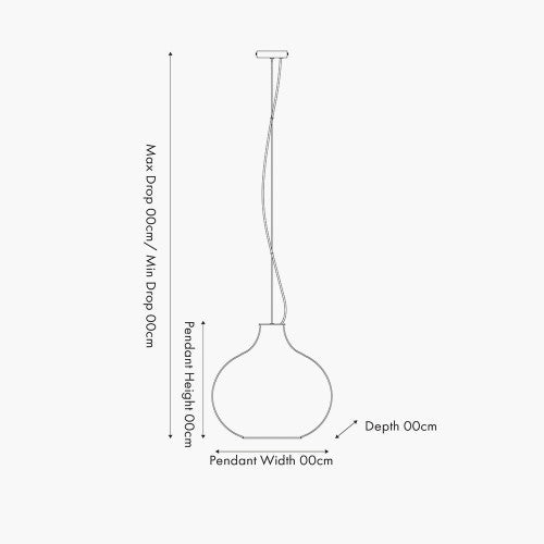 Allona Pendant Light- Various Finishes