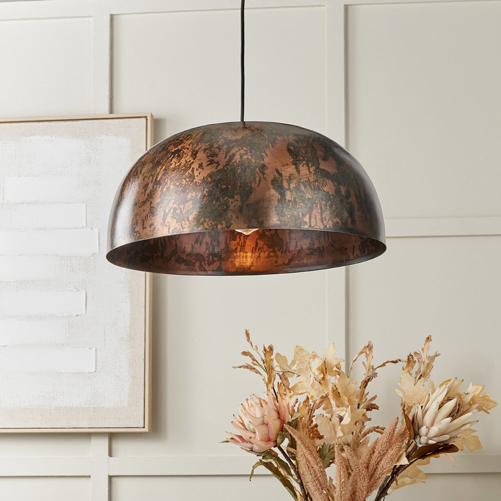 Mason Copper Metal Pendant
