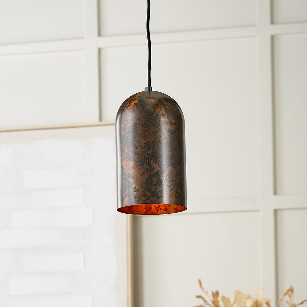 Mason Copper Metal Pendant