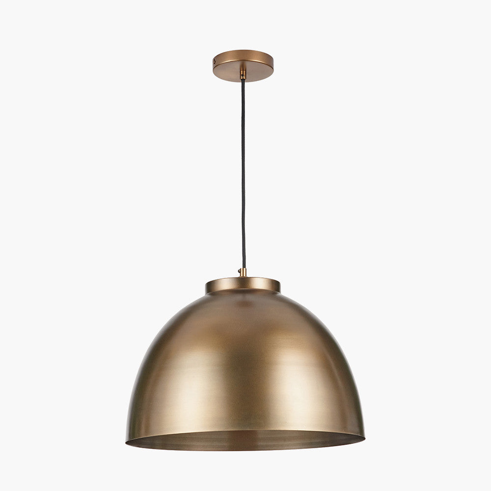 Harlem Metal Pendant - Brass/Bronze