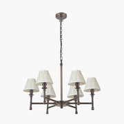 Piero Antique Bronze 6Lt Pendant - Various Shades