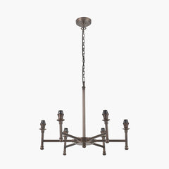 Piero Antique Bronze 6Lt Pendant - Various Shades