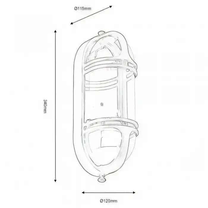 Buckley Outdoor Flush Light IP44