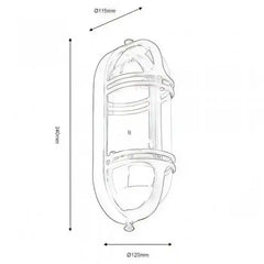 Buckley Outdoor Flush Light IP44