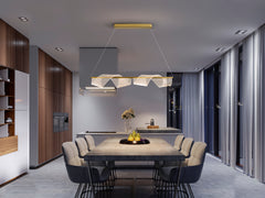 Velas LED Linear Pendant - Matt Gold