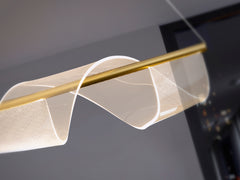 Velas LED Linear Pendant - Matt Gold