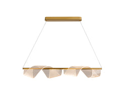 Velas LED Linear Pendant - Matt Gold