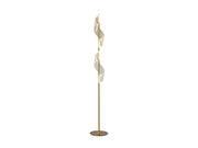 Velas LED Floor Lamp- Gold Finish