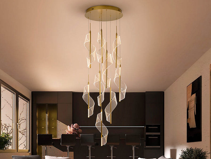 Velas- Lamp 1/9/14/24Lt Gold Ip20 Integrated Led Dimmable