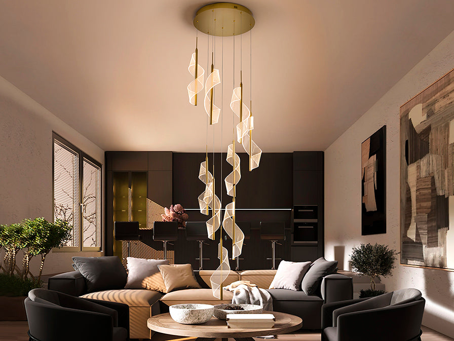 Velas- Lamp 1/9/14/24Lt Gold Ip20 Integrated Led Dimmable