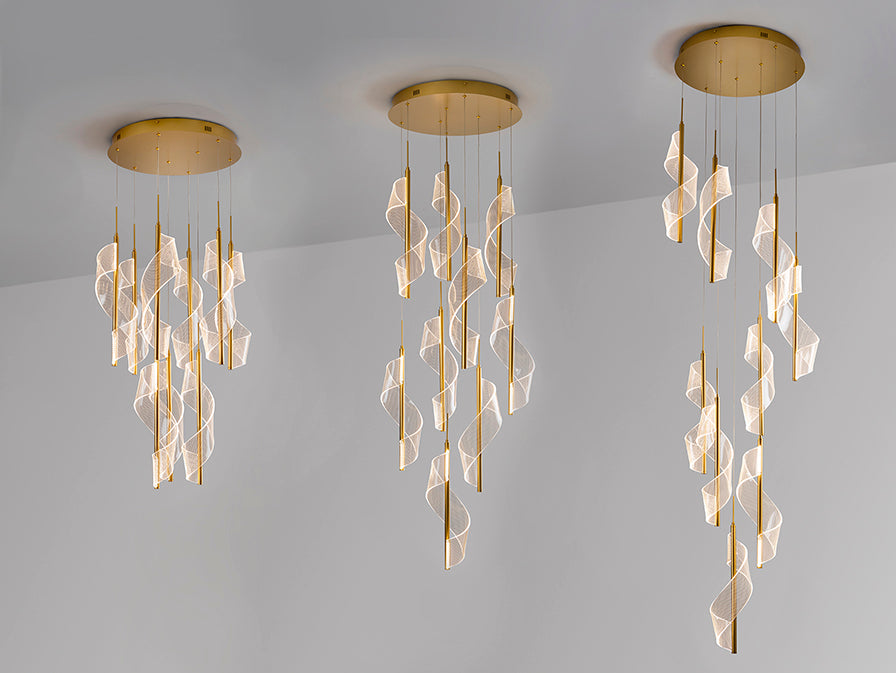 Velas- Lamp 1/9/14/24Lt Gold Ip20 Integrated Led Dimmable