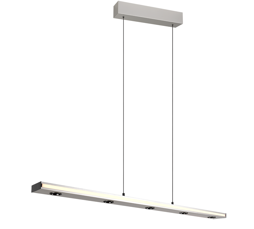 Graham Pendant- Black/ Nickel Finishes