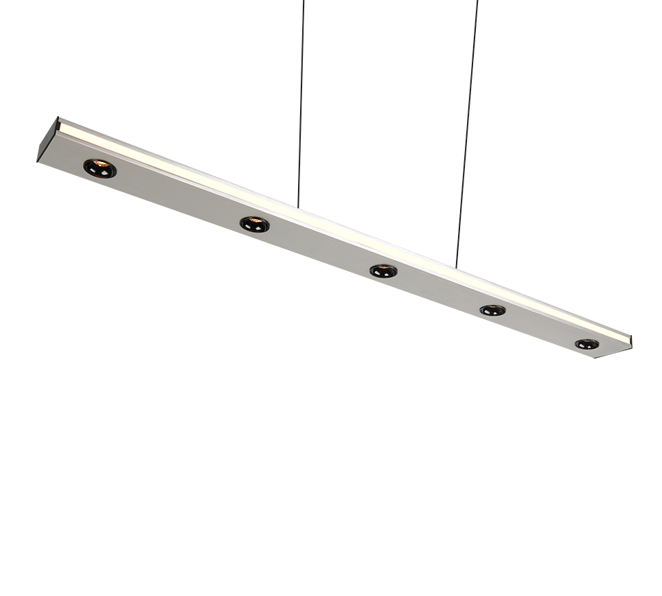 Graham Pendant- Black/ Nickel Finishes