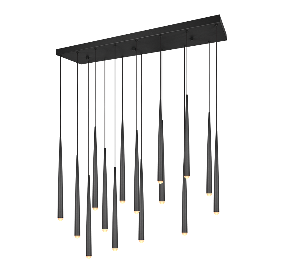 Cala Kitchen Light- Gold/ Black Finishes