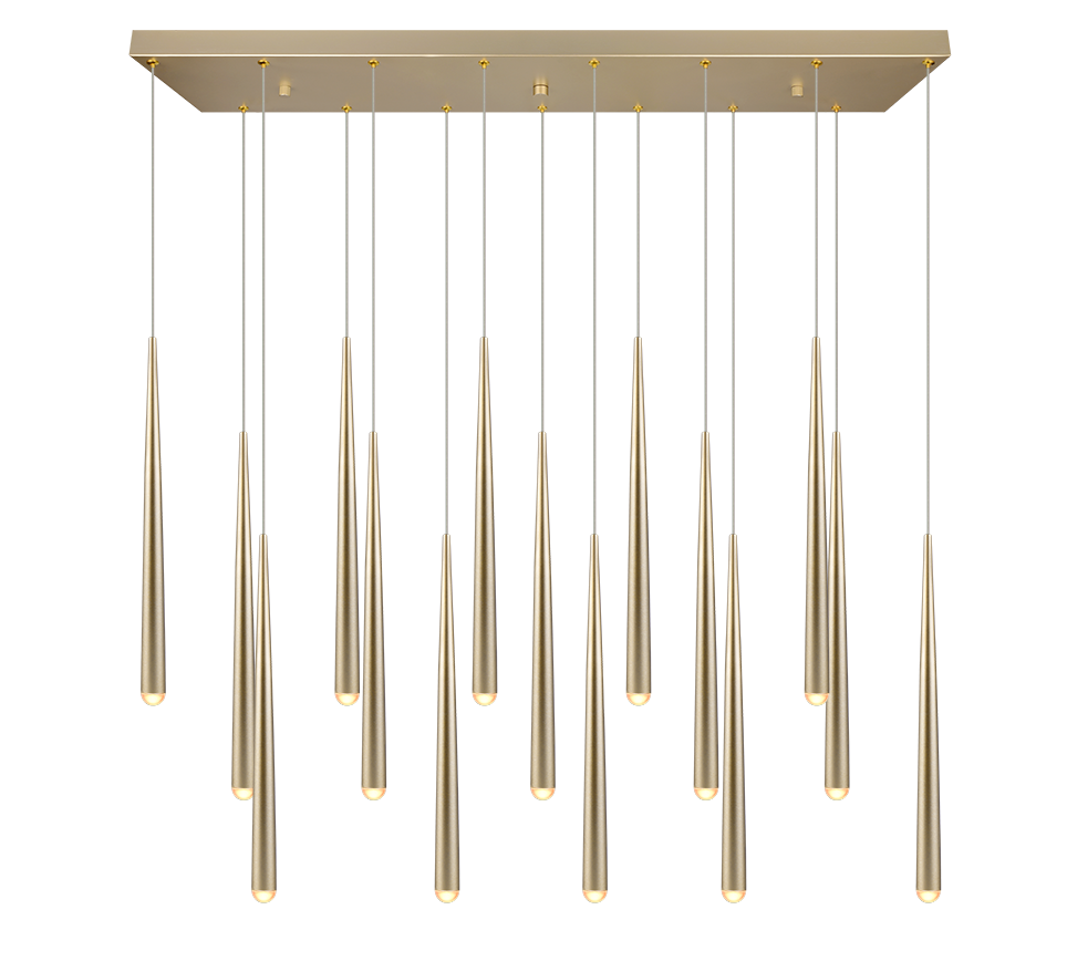 Cala Kitchen Light- Gold/ Black Finishes