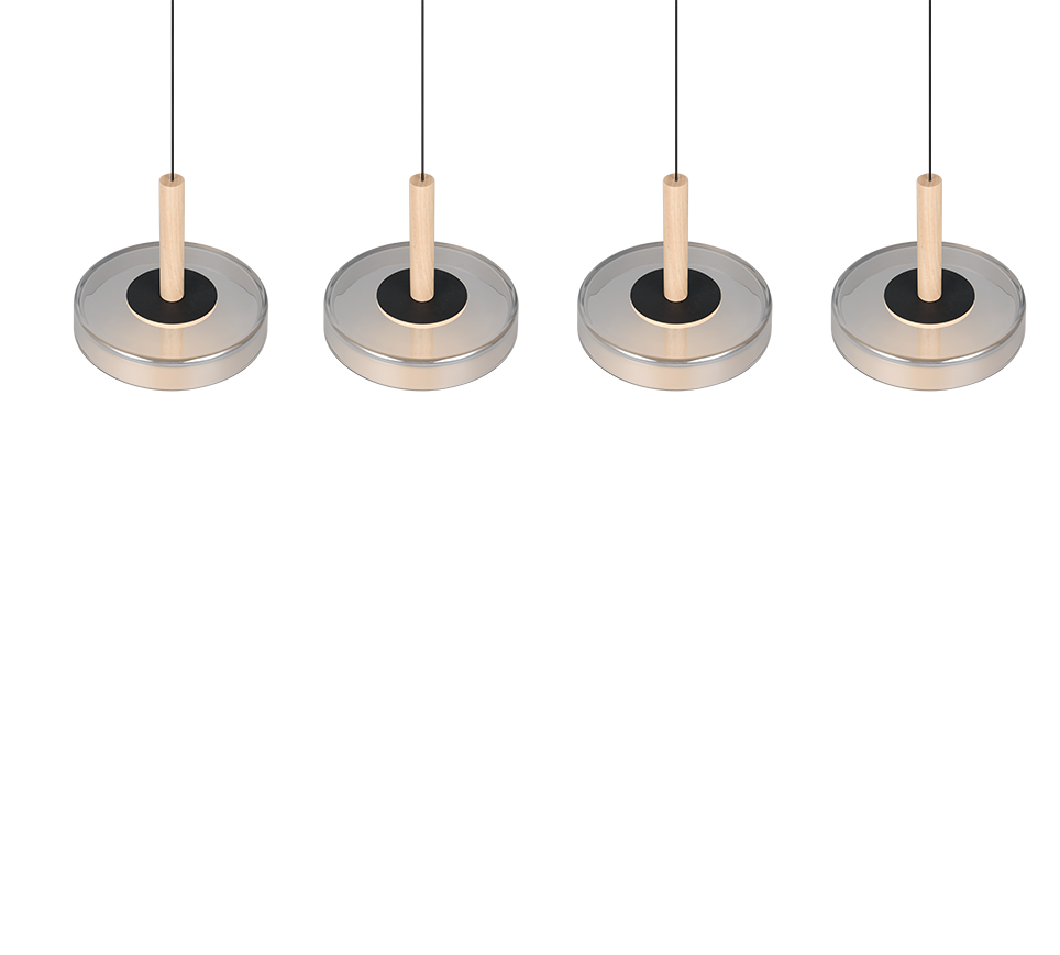 Celeste Kitchen Pendant- Coffee/ Black Finishes