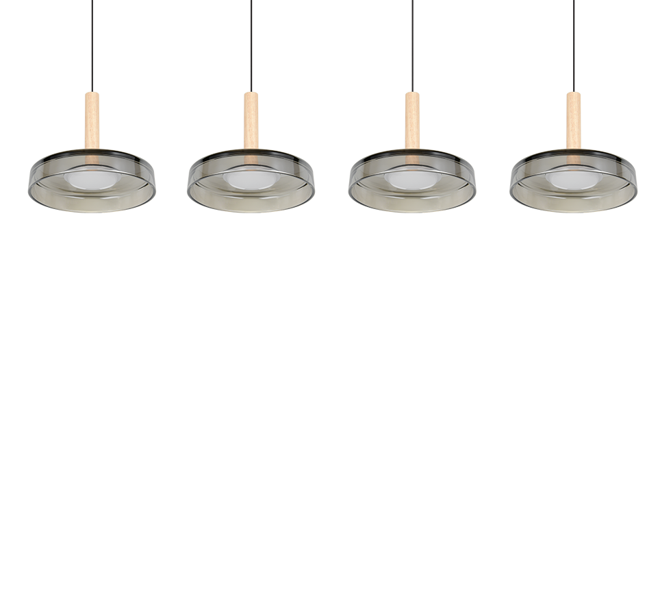 Celeste Kitchen Pendant- Coffee/ Black Finishes