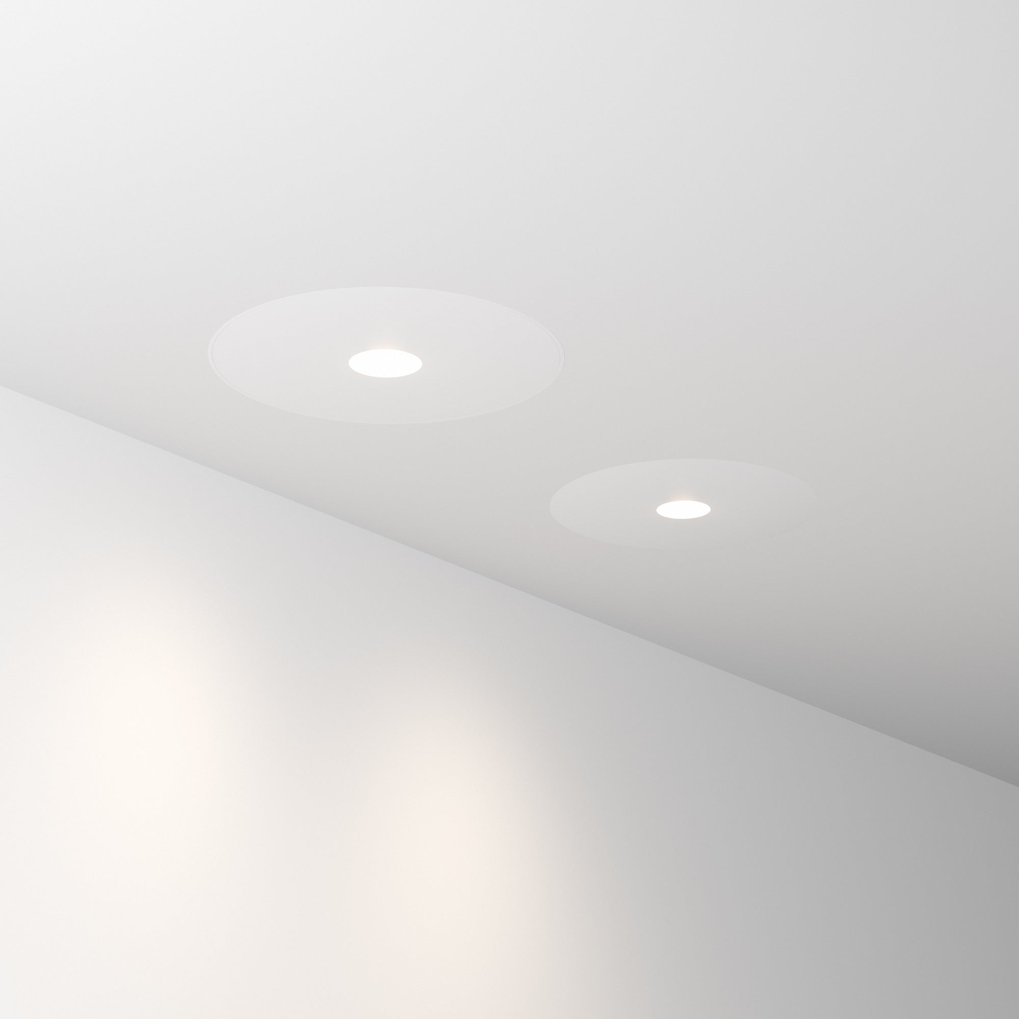 Infinity fi Trimless Recessed Ceiling Light- Black/ White Finishes