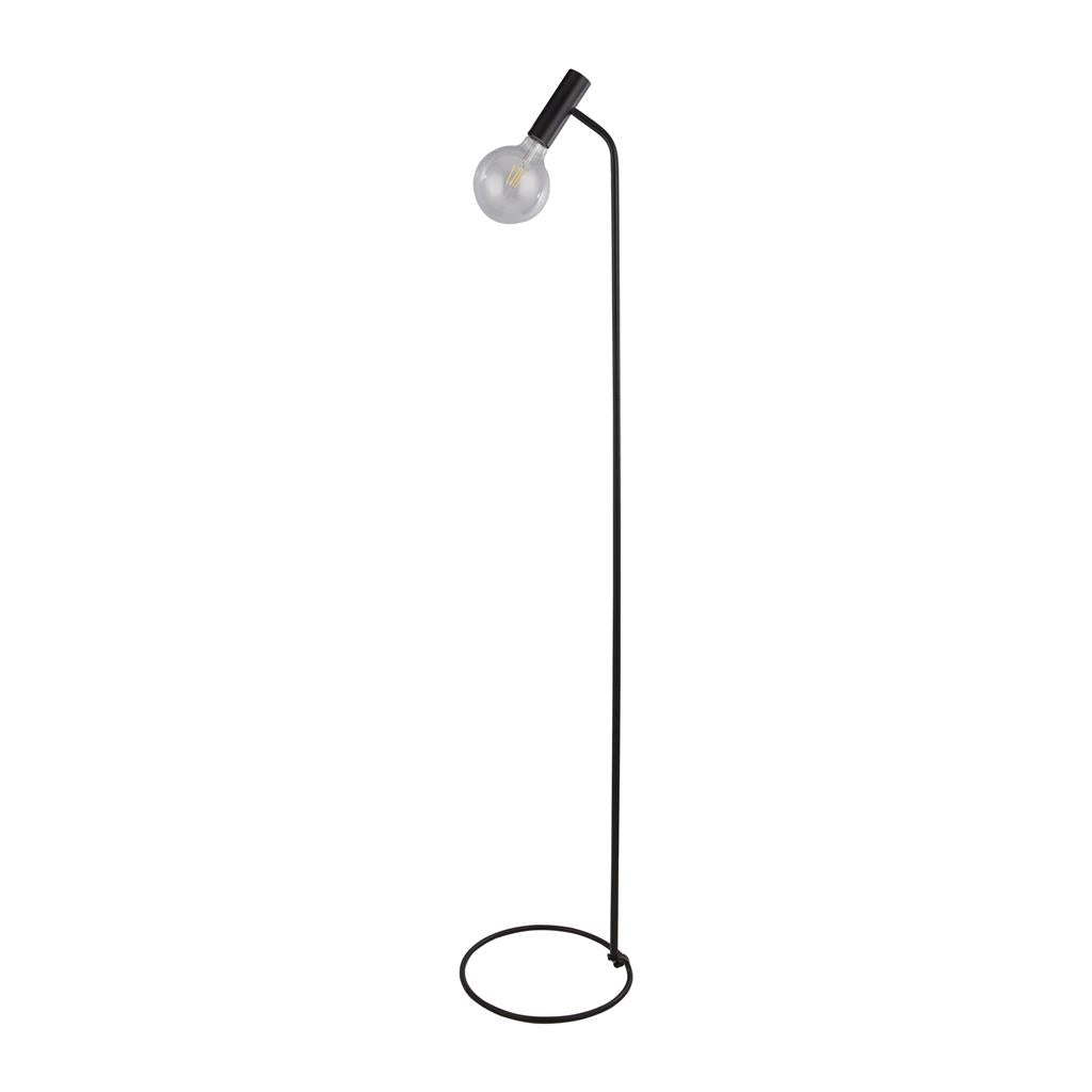 Dulwich Floor Lamp - Black Metal E27