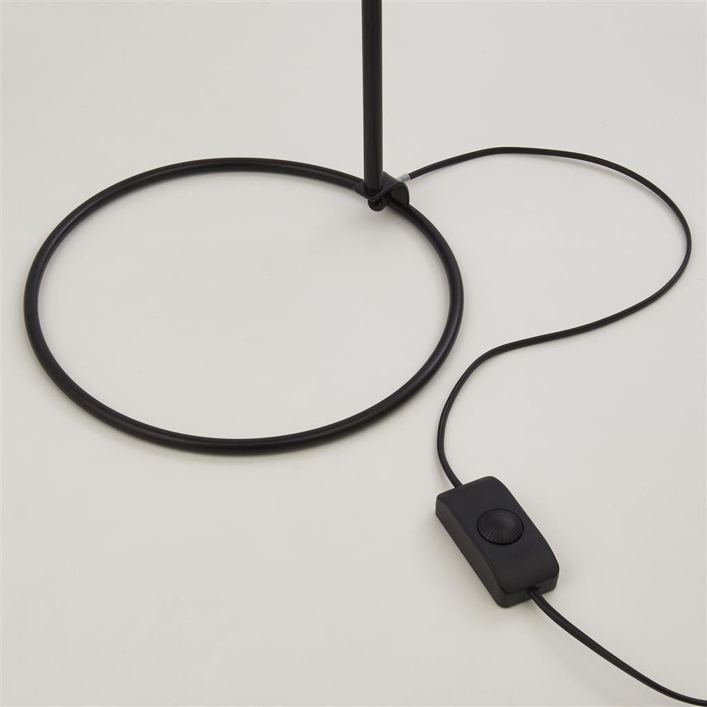 Dulwich Floor Lamp - Black Metal E27